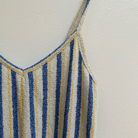 Zara Striped Knit Romper S - Picture 4 of 10